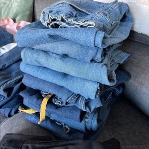 9 pair, 16R, 7 Pair Lees/ & 2 Pair Urban Pipeline boys jeans